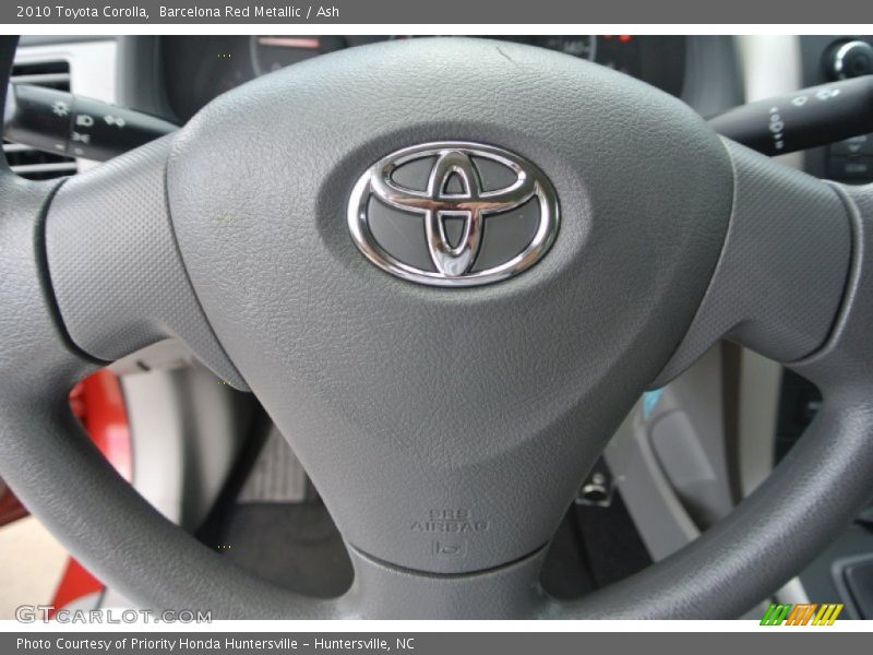 Barcelona Red Metallic / Ash 2010 Toyota Corolla