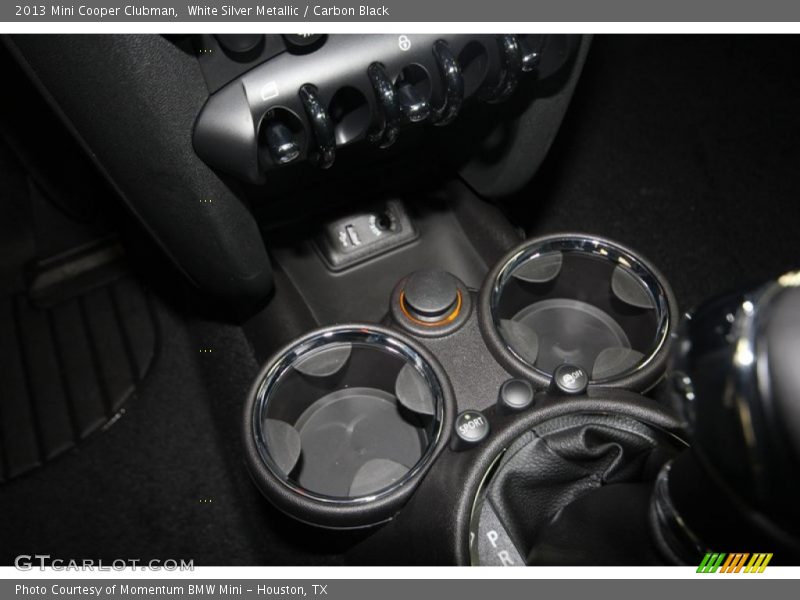 White Silver Metallic / Carbon Black 2013 Mini Cooper Clubman