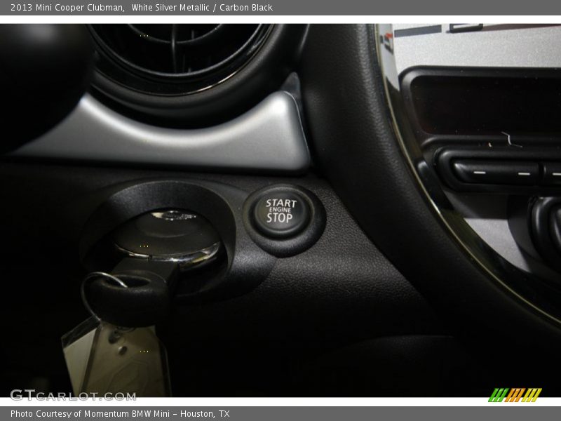 White Silver Metallic / Carbon Black 2013 Mini Cooper Clubman