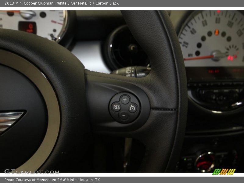 White Silver Metallic / Carbon Black 2013 Mini Cooper Clubman