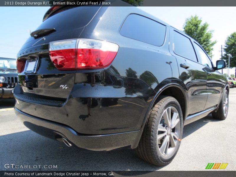Brilliant Black Crystal Pearl / Black 2013 Dodge Durango R/T