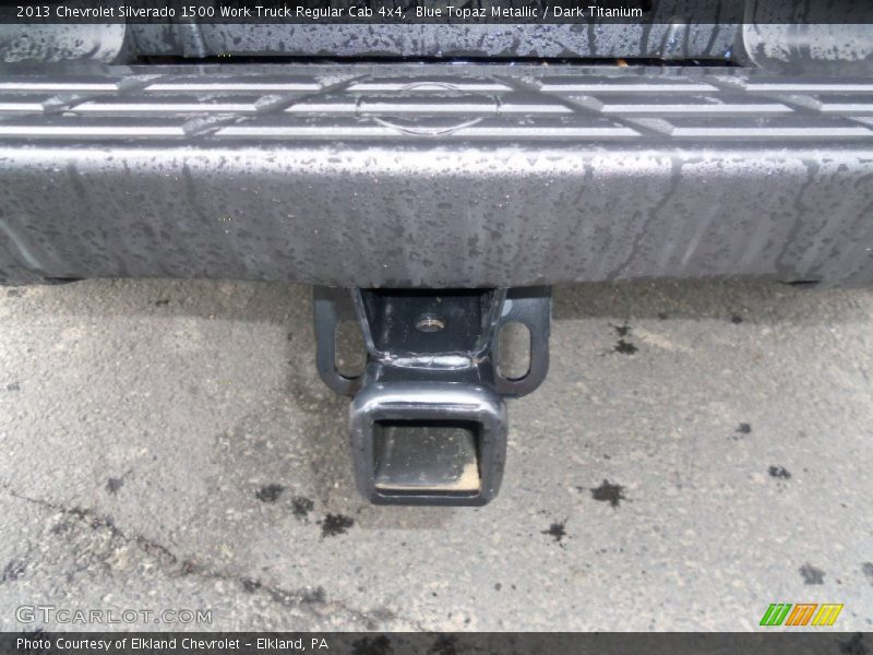 Blue Topaz Metallic / Dark Titanium 2013 Chevrolet Silverado 1500 Work Truck Regular Cab 4x4