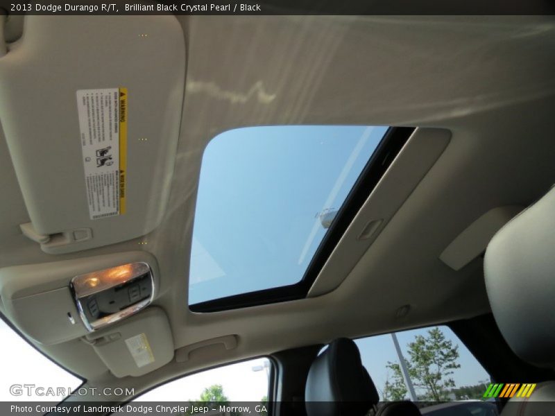 Sunroof of 2013 Durango R/T