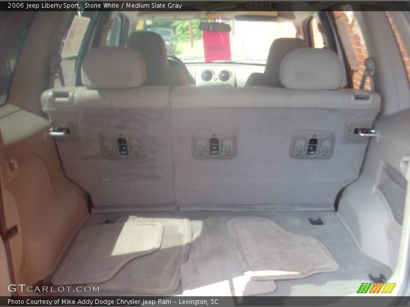 Stone White / Medium Slate Gray 2006 Jeep Liberty Sport