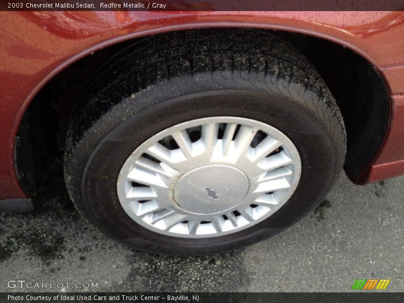 Redfire Metallic / Gray 2003 Chevrolet Malibu Sedan