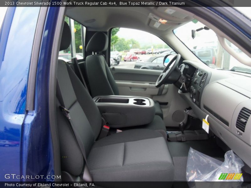  2013 Silverado 1500 Work Truck Regular Cab 4x4 Dark Titanium Interior