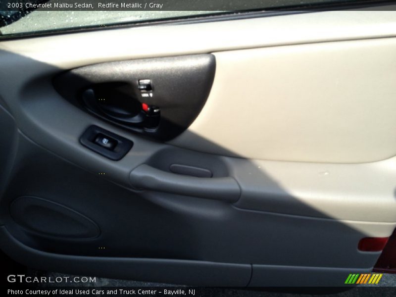 Redfire Metallic / Gray 2003 Chevrolet Malibu Sedan