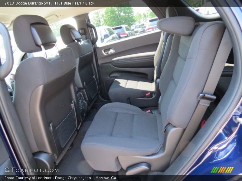 True Blue Pearl / Black 2013 Dodge Durango SXT