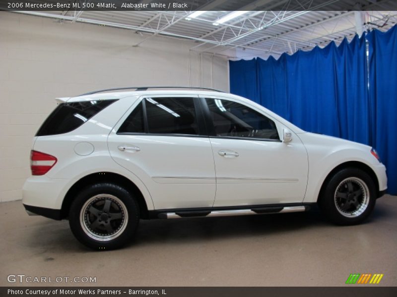 Alabaster White / Black 2006 Mercedes-Benz ML 500 4Matic