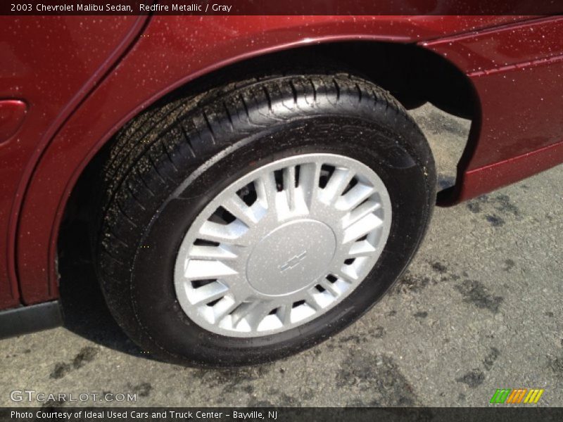 Redfire Metallic / Gray 2003 Chevrolet Malibu Sedan