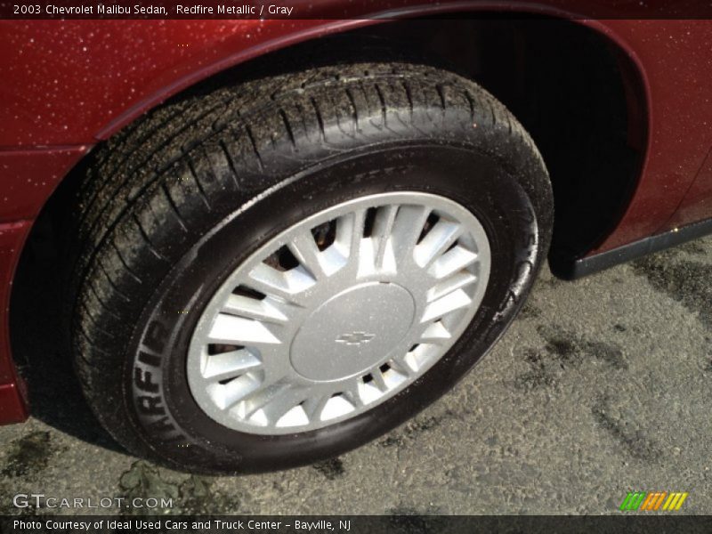 Redfire Metallic / Gray 2003 Chevrolet Malibu Sedan