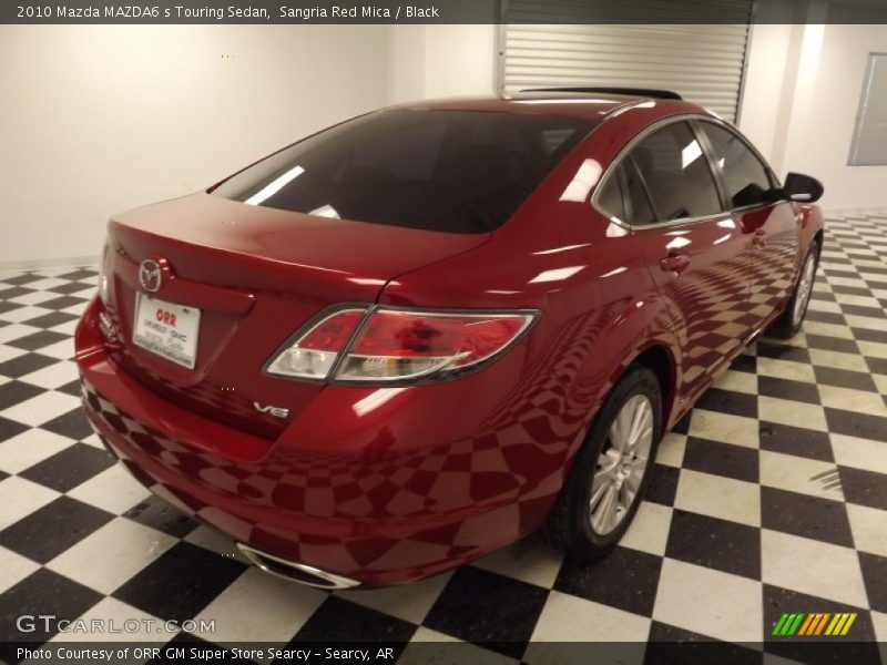Sangria Red Mica / Black 2010 Mazda MAZDA6 s Touring Sedan