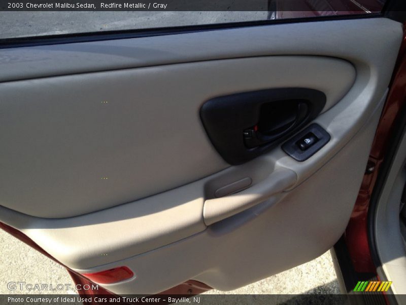 Redfire Metallic / Gray 2003 Chevrolet Malibu Sedan