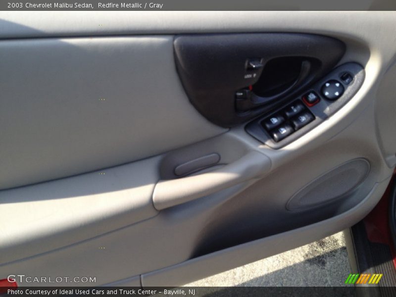 Redfire Metallic / Gray 2003 Chevrolet Malibu Sedan