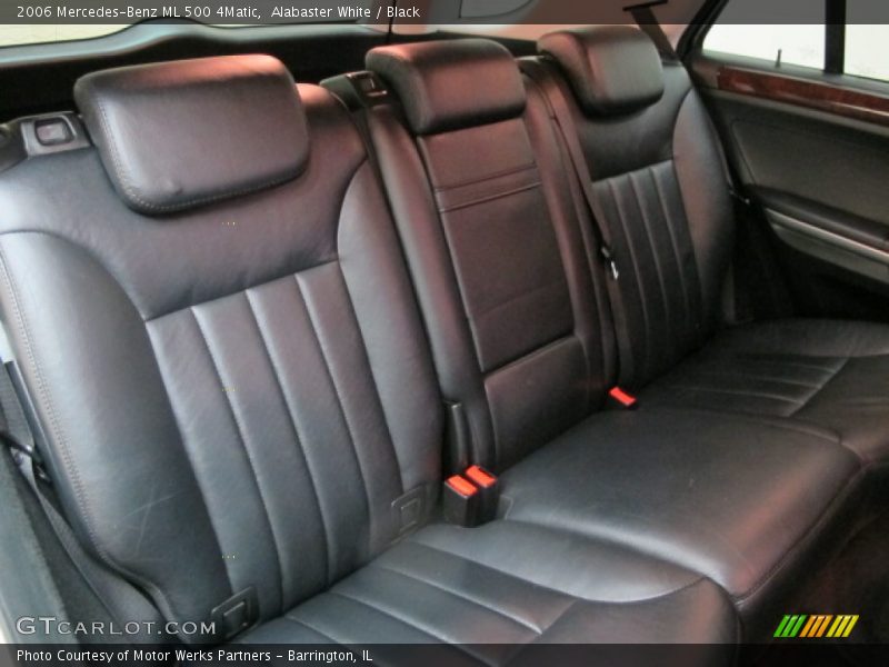 Alabaster White / Black 2006 Mercedes-Benz ML 500 4Matic