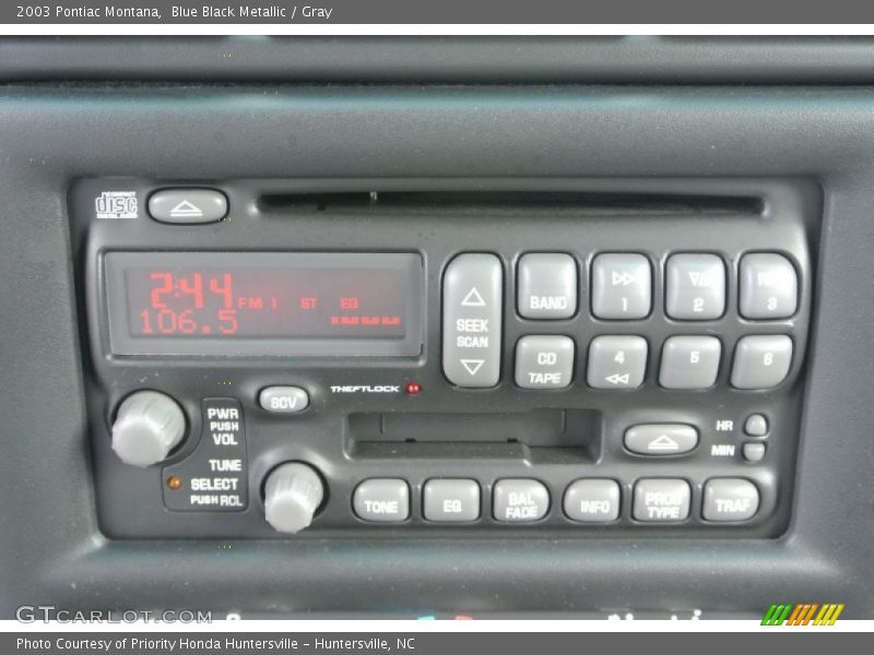 Audio System of 2003 Montana 