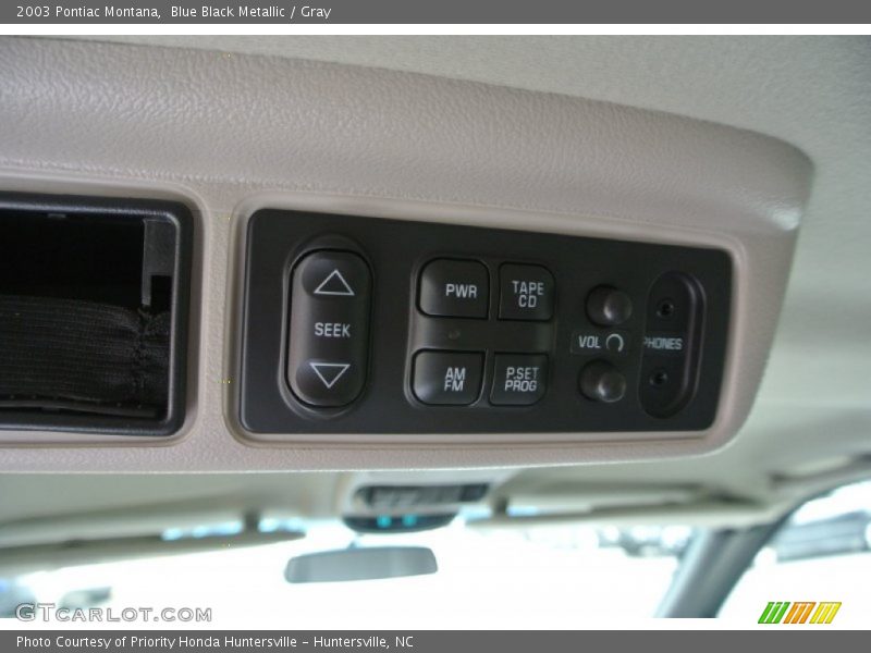 Controls of 2003 Montana 