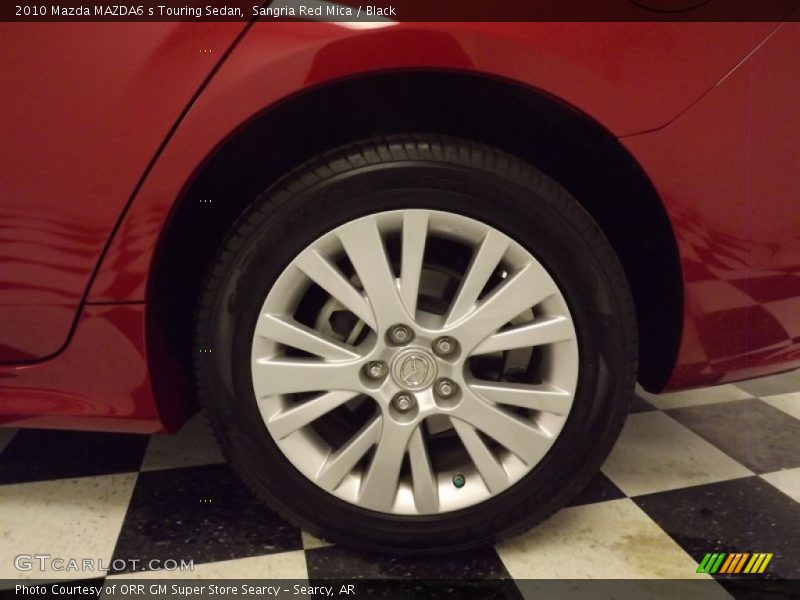 Sangria Red Mica / Black 2010 Mazda MAZDA6 s Touring Sedan