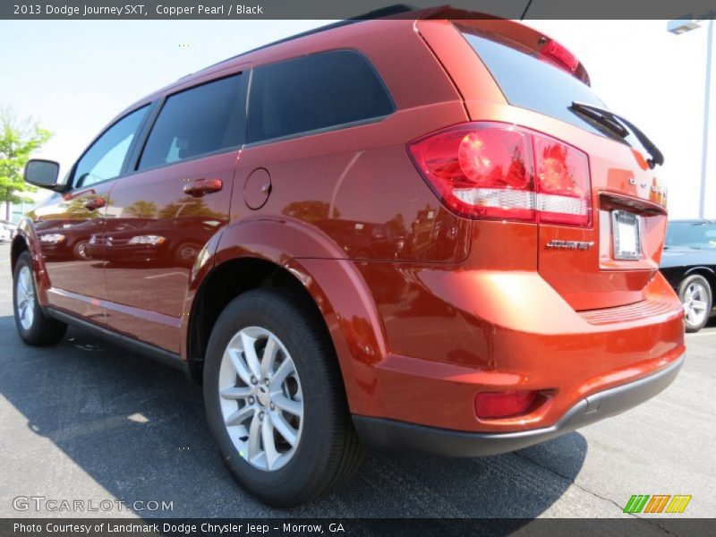 Copper Pearl / Black 2013 Dodge Journey SXT
