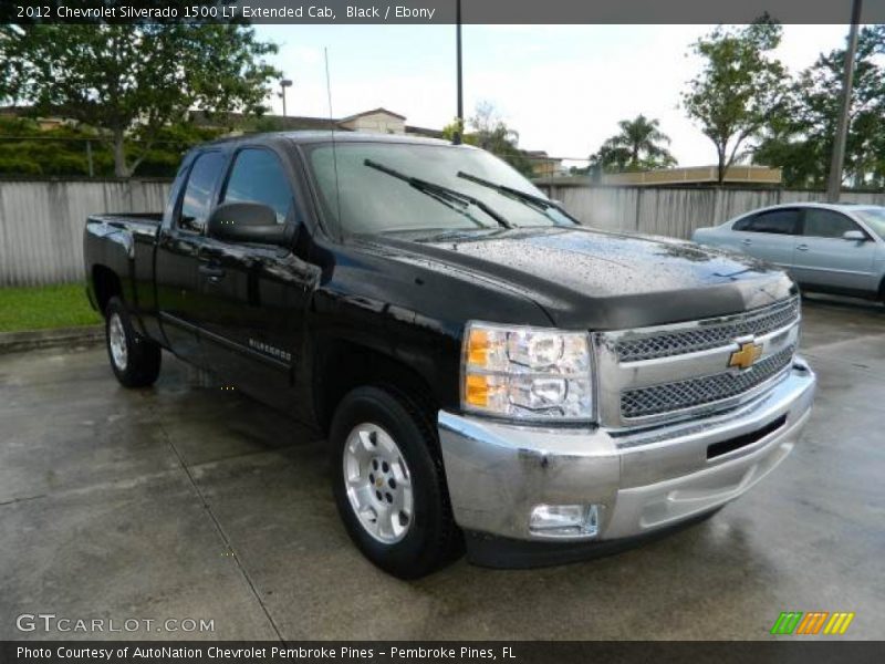 Front 3/4 View of 2012 Silverado 1500 LT Extended Cab