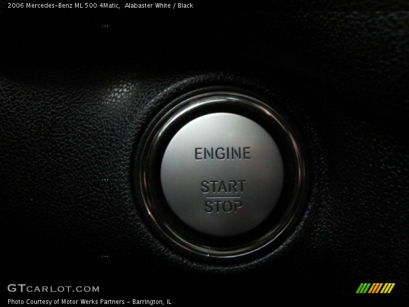 Alabaster White / Black 2006 Mercedes-Benz ML 500 4Matic