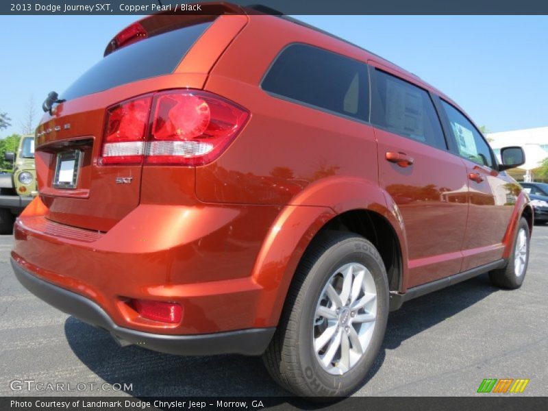 Copper Pearl / Black 2013 Dodge Journey SXT