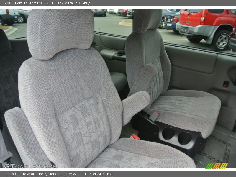 Blue Black Metallic / Gray 2003 Pontiac Montana