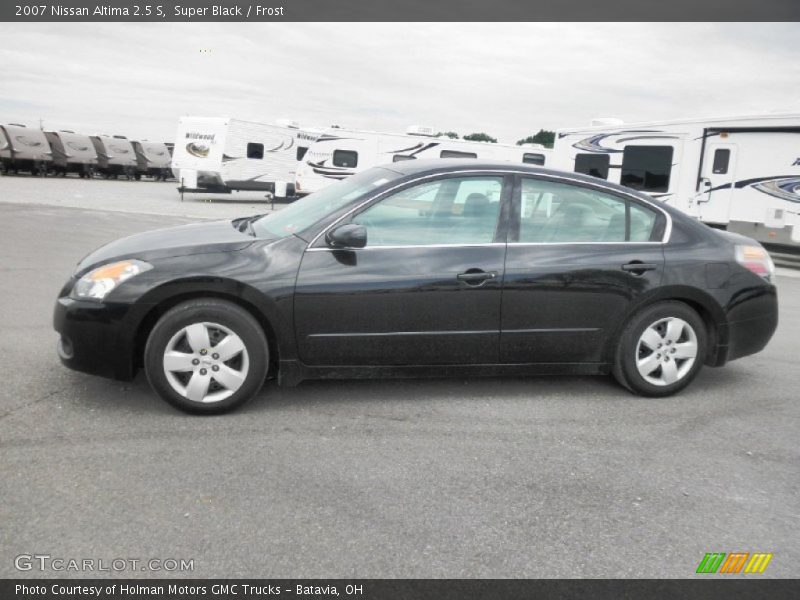 Super Black / Frost 2007 Nissan Altima 2.5 S