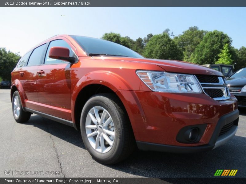 Copper Pearl / Black 2013 Dodge Journey SXT