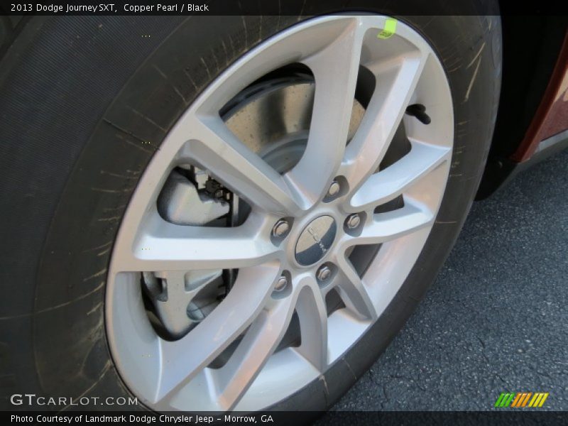 Copper Pearl / Black 2013 Dodge Journey SXT