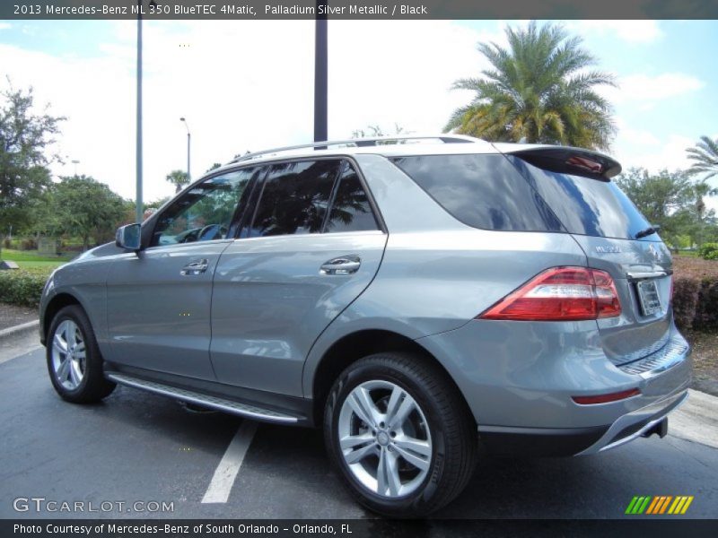 Palladium Silver Metallic / Black 2013 Mercedes-Benz ML 350 BlueTEC 4Matic