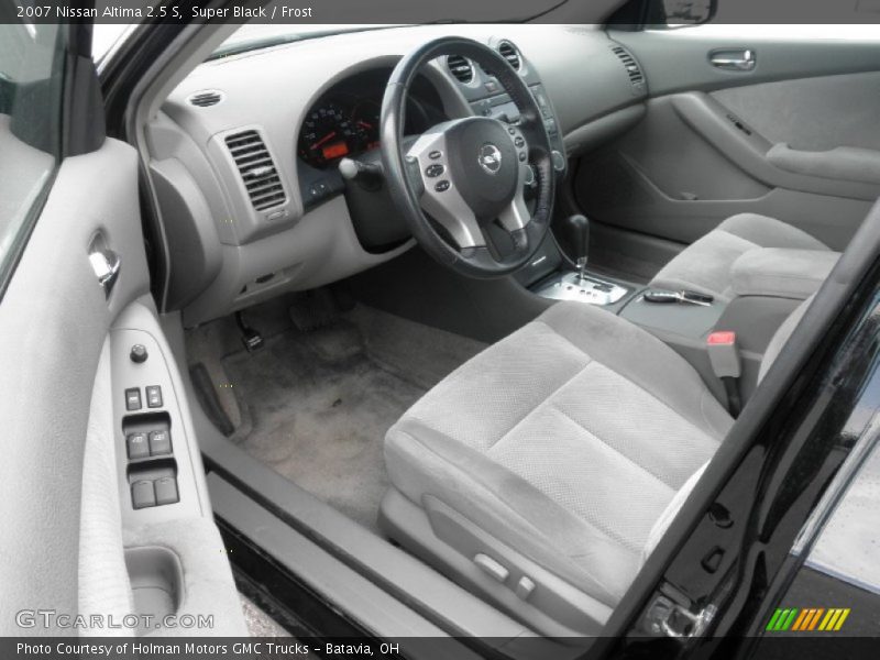 Super Black / Frost 2007 Nissan Altima 2.5 S