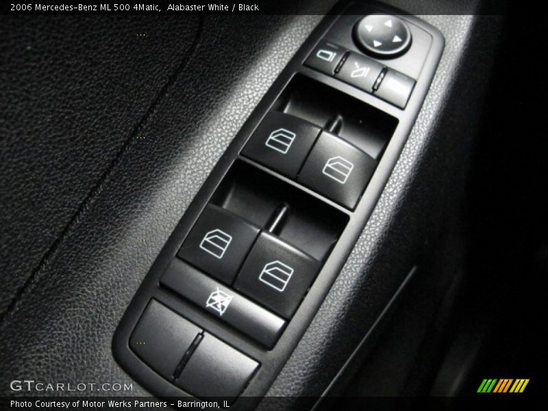 Alabaster White / Black 2006 Mercedes-Benz ML 500 4Matic