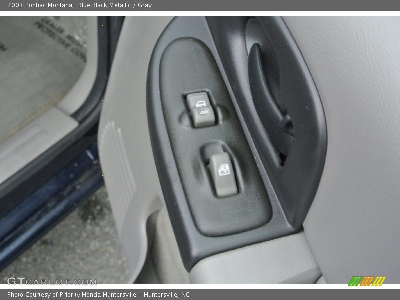 Blue Black Metallic / Gray 2003 Pontiac Montana