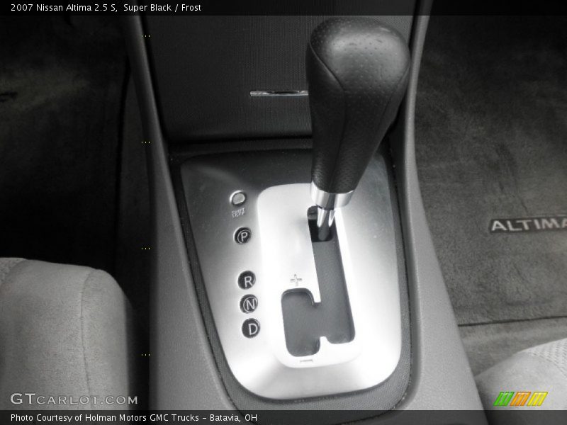Super Black / Frost 2007 Nissan Altima 2.5 S
