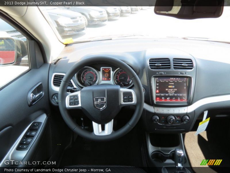 Copper Pearl / Black 2013 Dodge Journey SXT