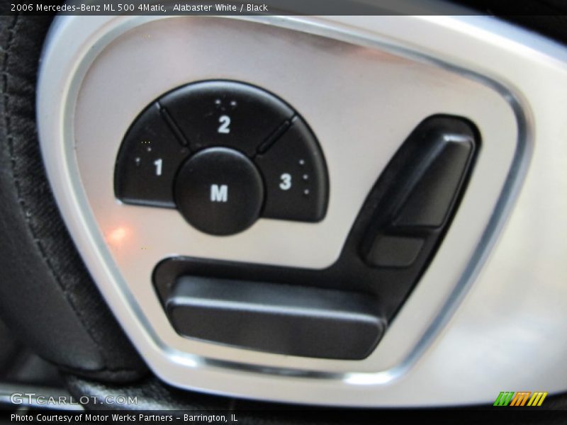 Alabaster White / Black 2006 Mercedes-Benz ML 500 4Matic