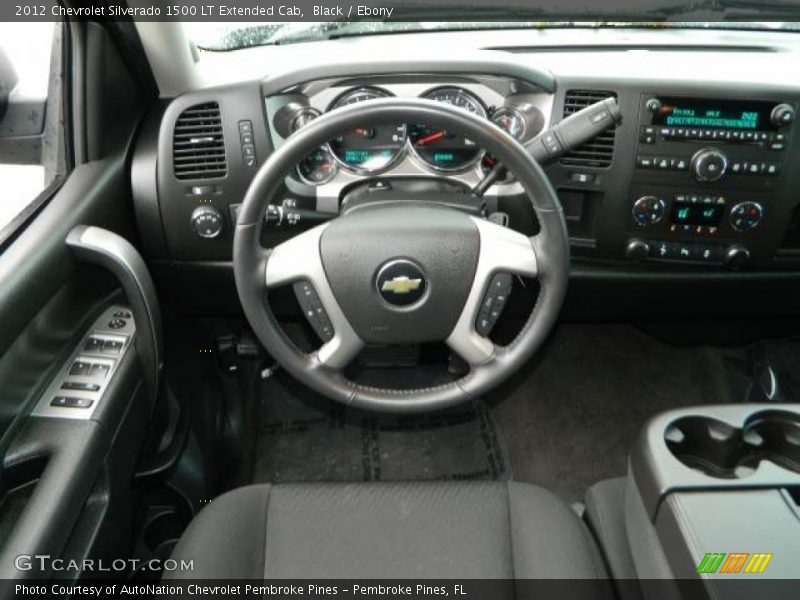 Dashboard of 2012 Silverado 1500 LT Extended Cab