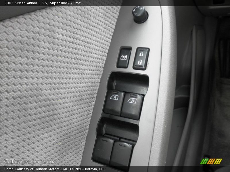 Super Black / Frost 2007 Nissan Altima 2.5 S