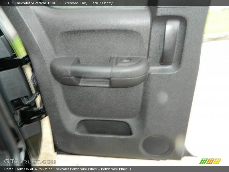 Black / Ebony 2012 Chevrolet Silverado 1500 LT Extended Cab