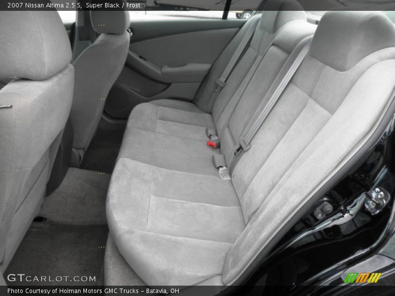 Super Black / Frost 2007 Nissan Altima 2.5 S