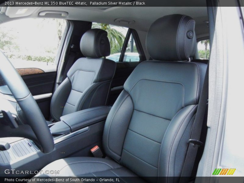 Front Seat of 2013 ML 350 BlueTEC 4Matic