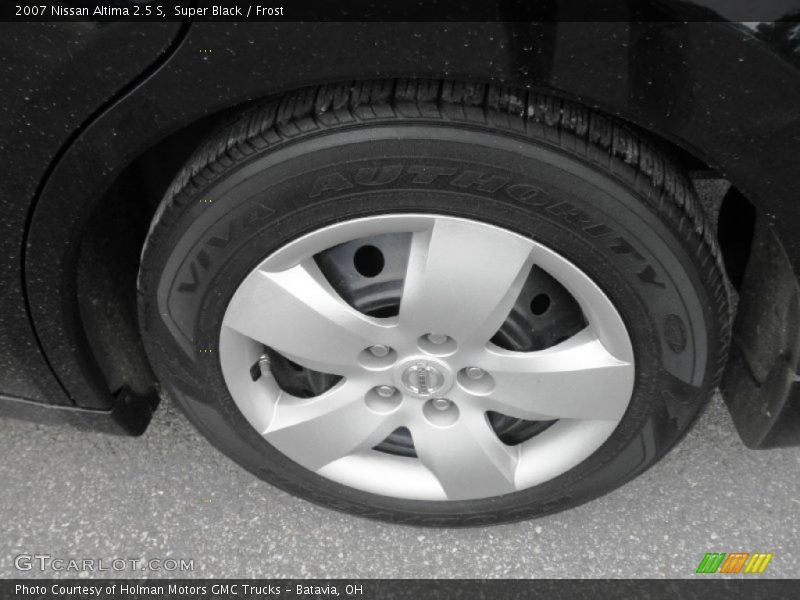 Super Black / Frost 2007 Nissan Altima 2.5 S