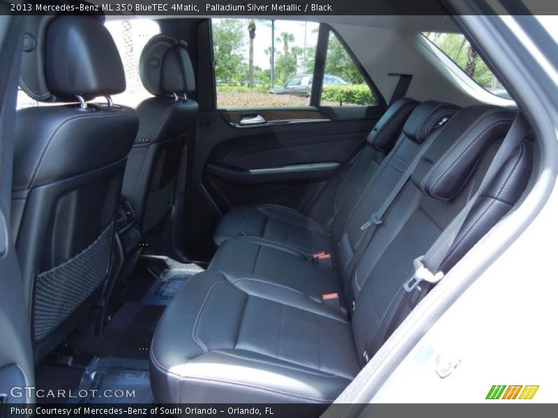 Rear Seat of 2013 ML 350 BlueTEC 4Matic