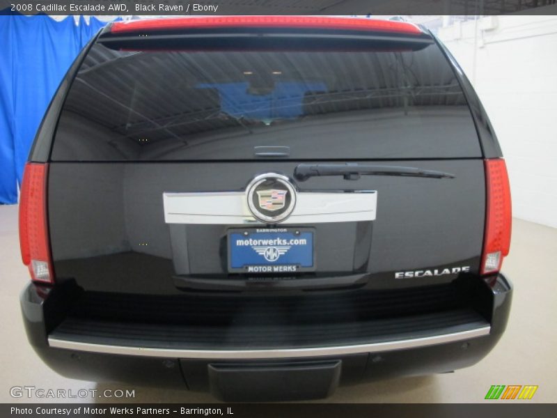 Black Raven / Ebony 2008 Cadillac Escalade AWD