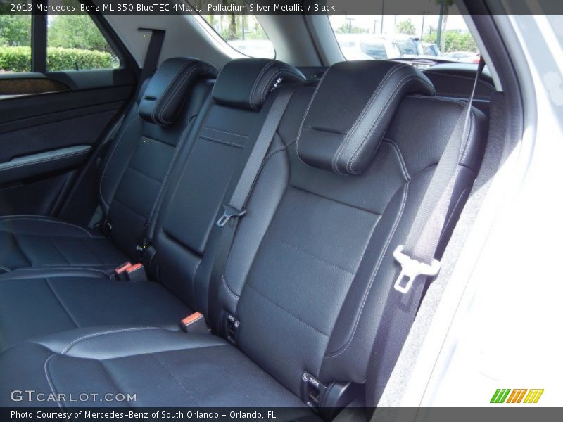 Rear Seat of 2013 ML 350 BlueTEC 4Matic