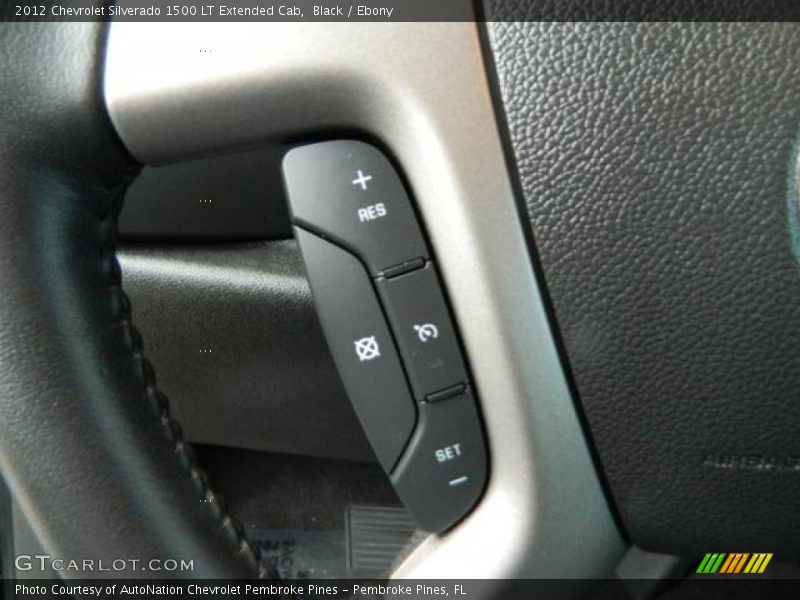Controls of 2012 Silverado 1500 LT Extended Cab