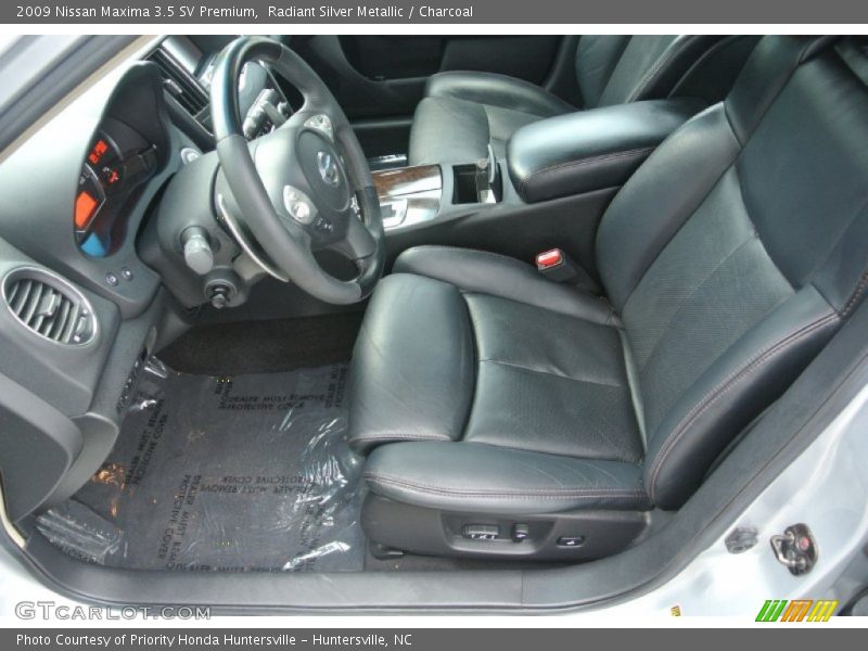 Radiant Silver Metallic / Charcoal 2009 Nissan Maxima 3.5 SV Premium