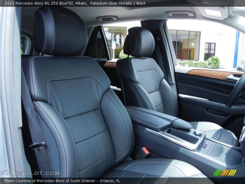Front Seat of 2013 ML 350 BlueTEC 4Matic