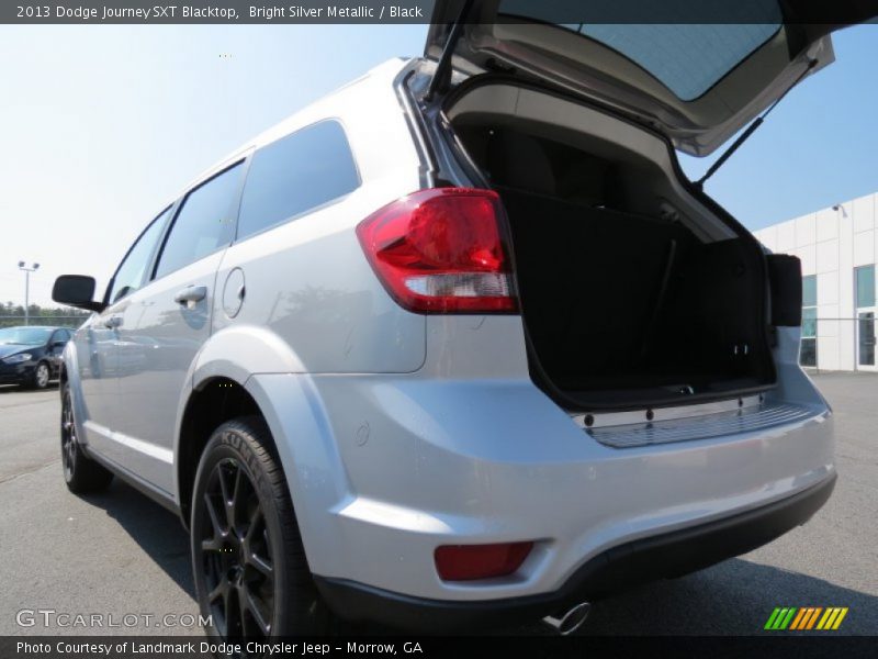 Bright Silver Metallic / Black 2013 Dodge Journey SXT Blacktop